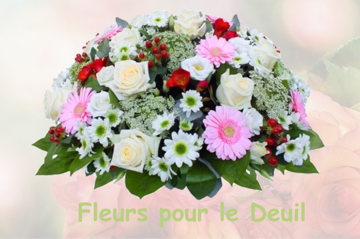 fleurs deuil MALVEZIE